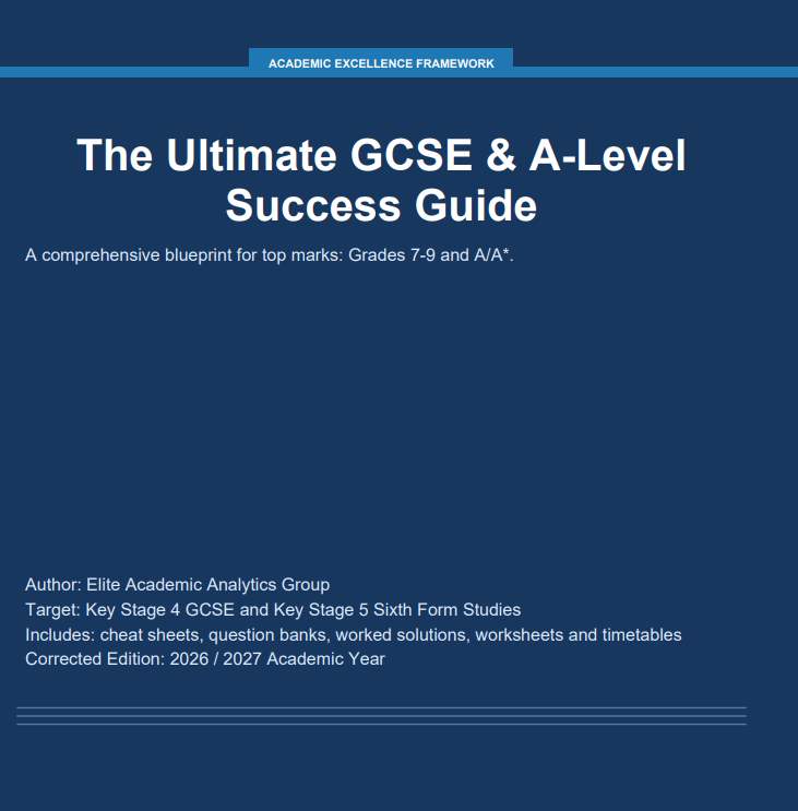 80 premium pages, GCSE and A Level help guide